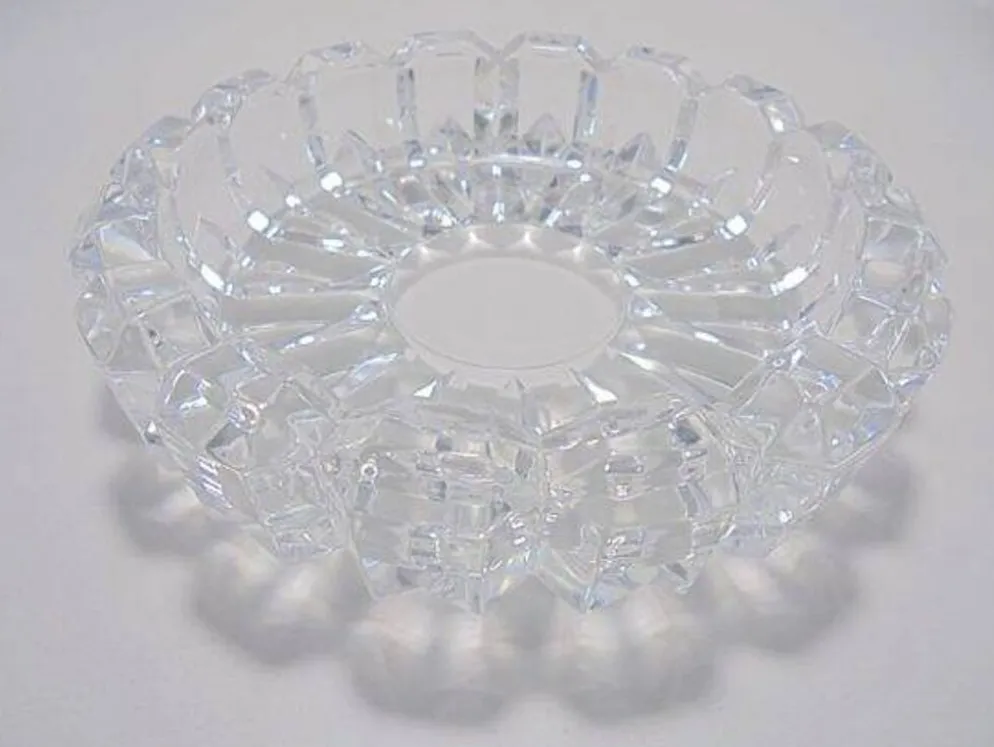 Cendrier en cristal