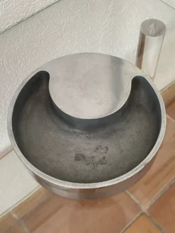 Cendrier en fonte d’aluminium, années 70, Albert Leclerc