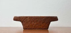 Cendrier en poterie vintage d'Allemagne de l'Ouest WGP Fat Lava, années 1970