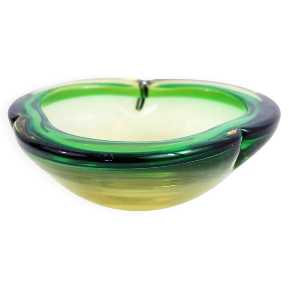 Cendrier en verre de Murano