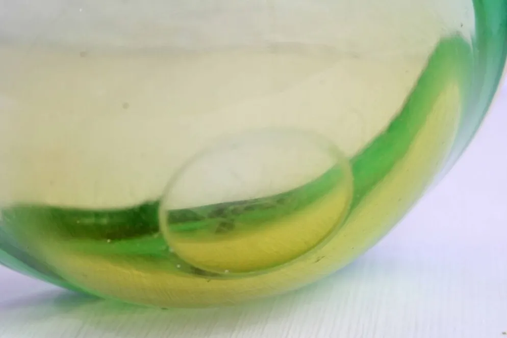 Cendrier en verre de Murano