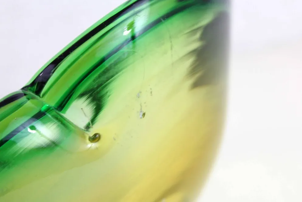 Cendrier en verre de Murano