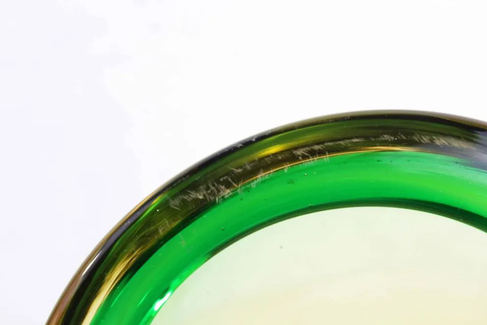 Cendrier en verre de Murano