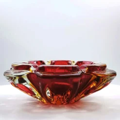 Cendrier en verre de Murano, années 1960