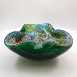 Cendrier en verre de Murano par Dino Martens, années 1950
