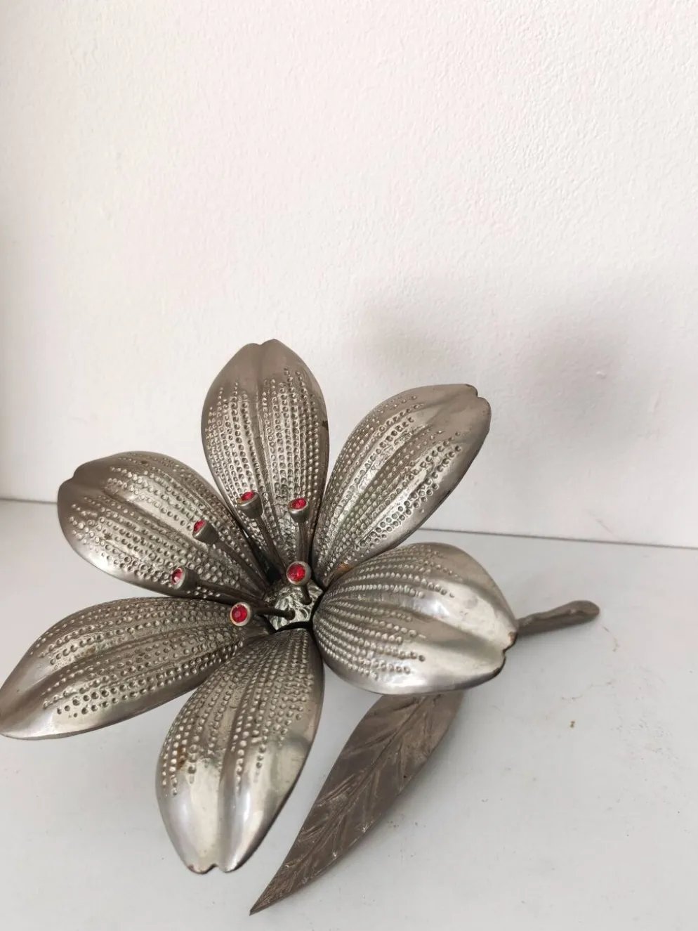 Cendrier Fleur de Lotus en laiton