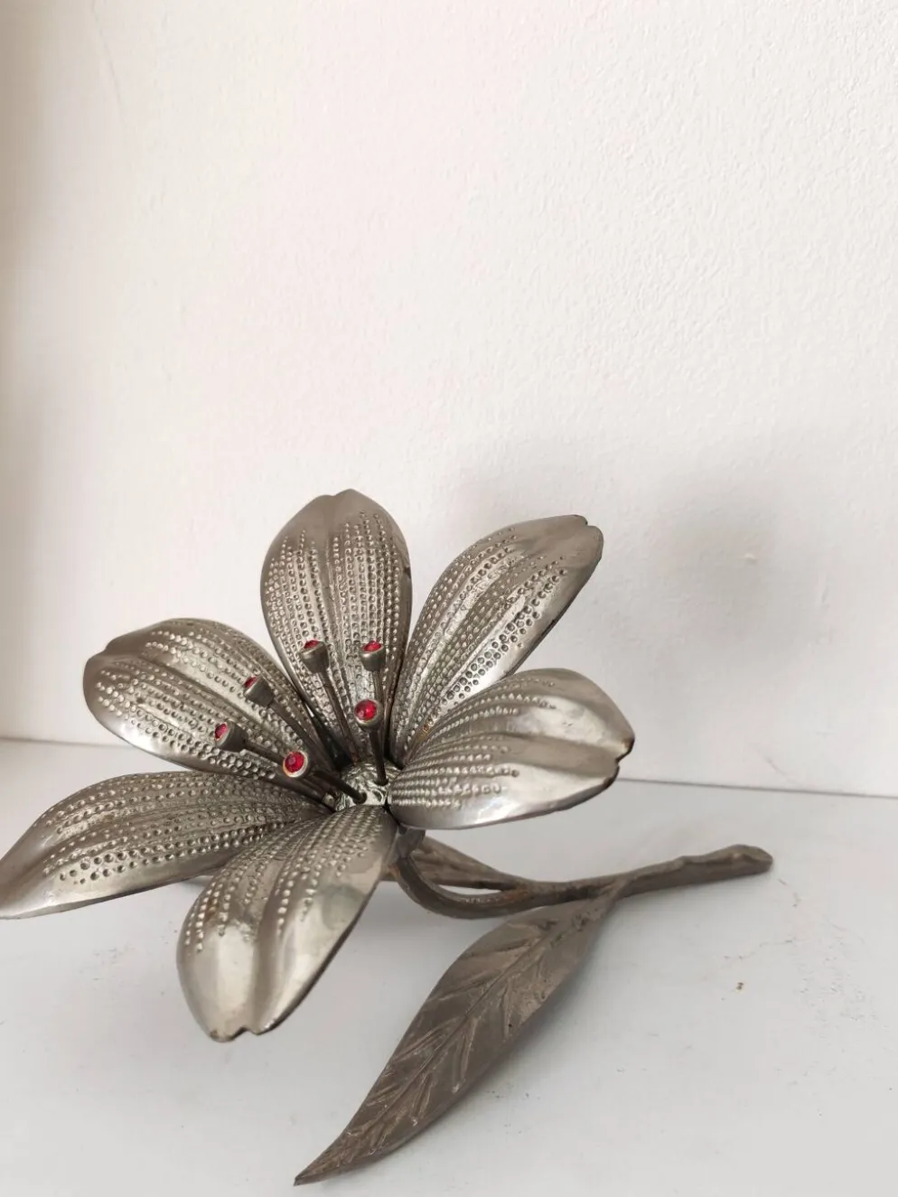 Cendrier Fleur de Lotus en laiton