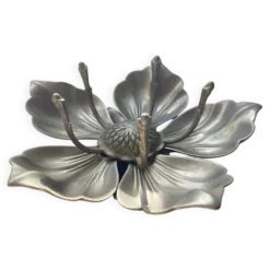 Cendrier fleur vintage pétales amovibles