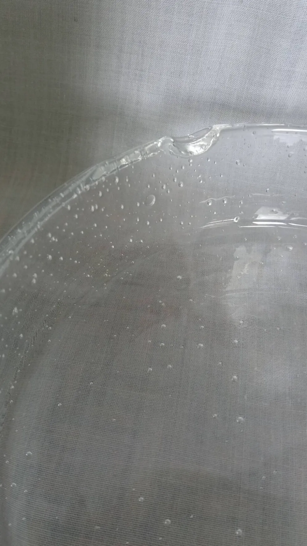 Cendrier ou vide-poche en verre bullé artisanal