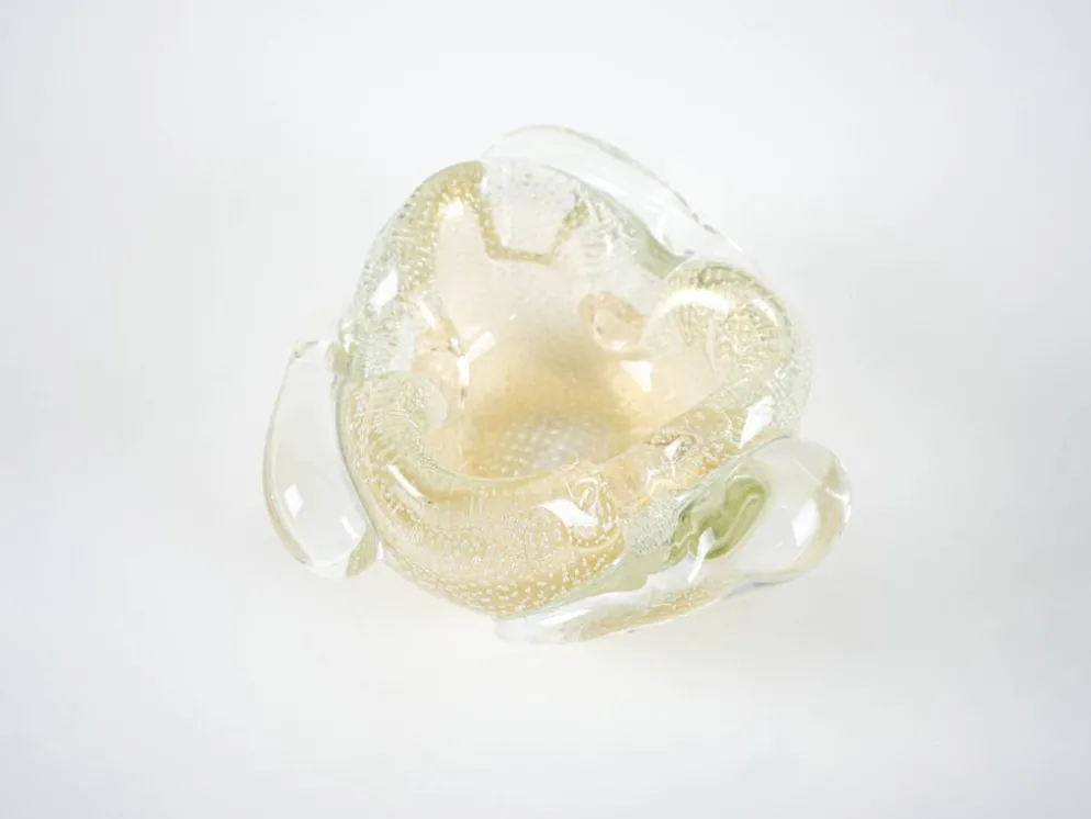 Cendrier, verre de Murano, années 1960, fabriqué en Italie