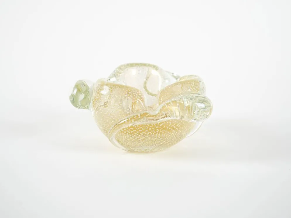 Cendrier, verre de Murano, années 1960, fabriqué en Italie