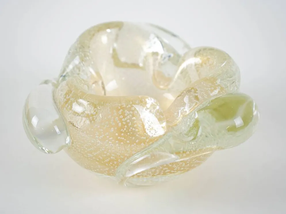Cendrier, verre de Murano, années 1960, fabriqué en Italie