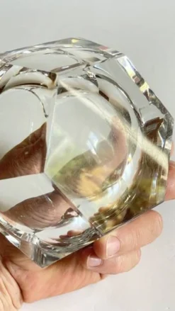 CENDRIER Vide-Poche CRISTAL Vintage