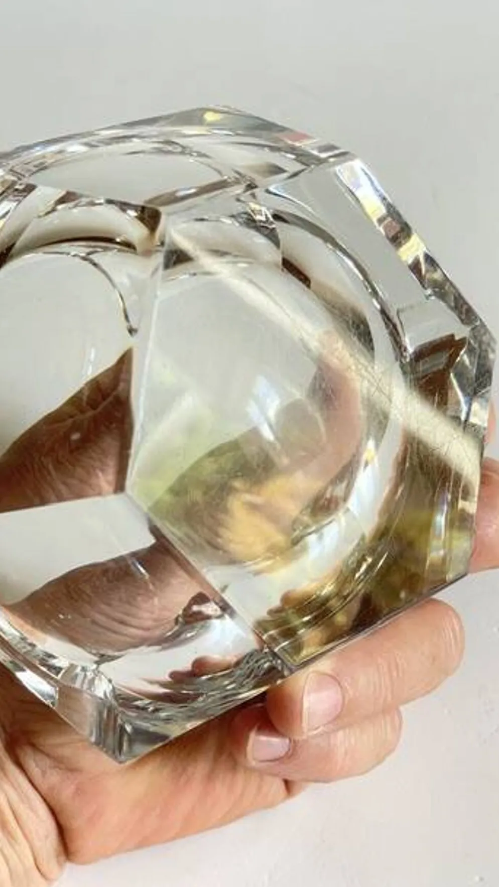 CENDRIER Vide-Poche CRISTAL Vintage