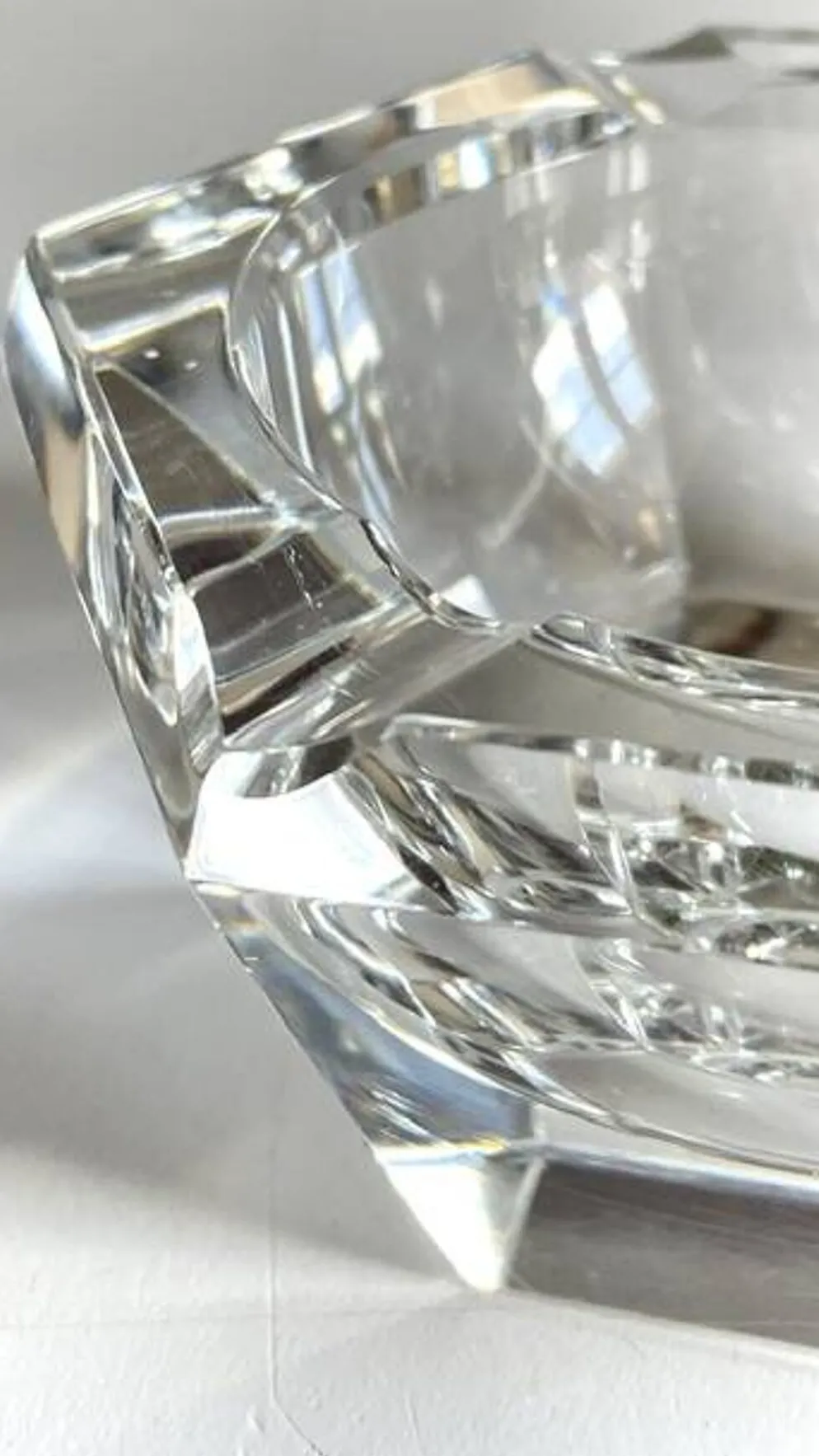 CENDRIER Vide-Poche CRISTAL Vintage