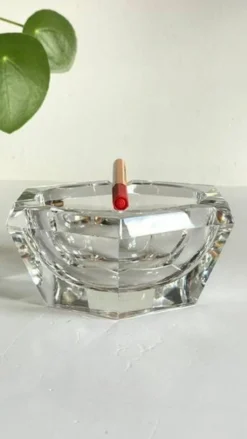 CENDRIER Vide-Poche CRISTAL Vintage
