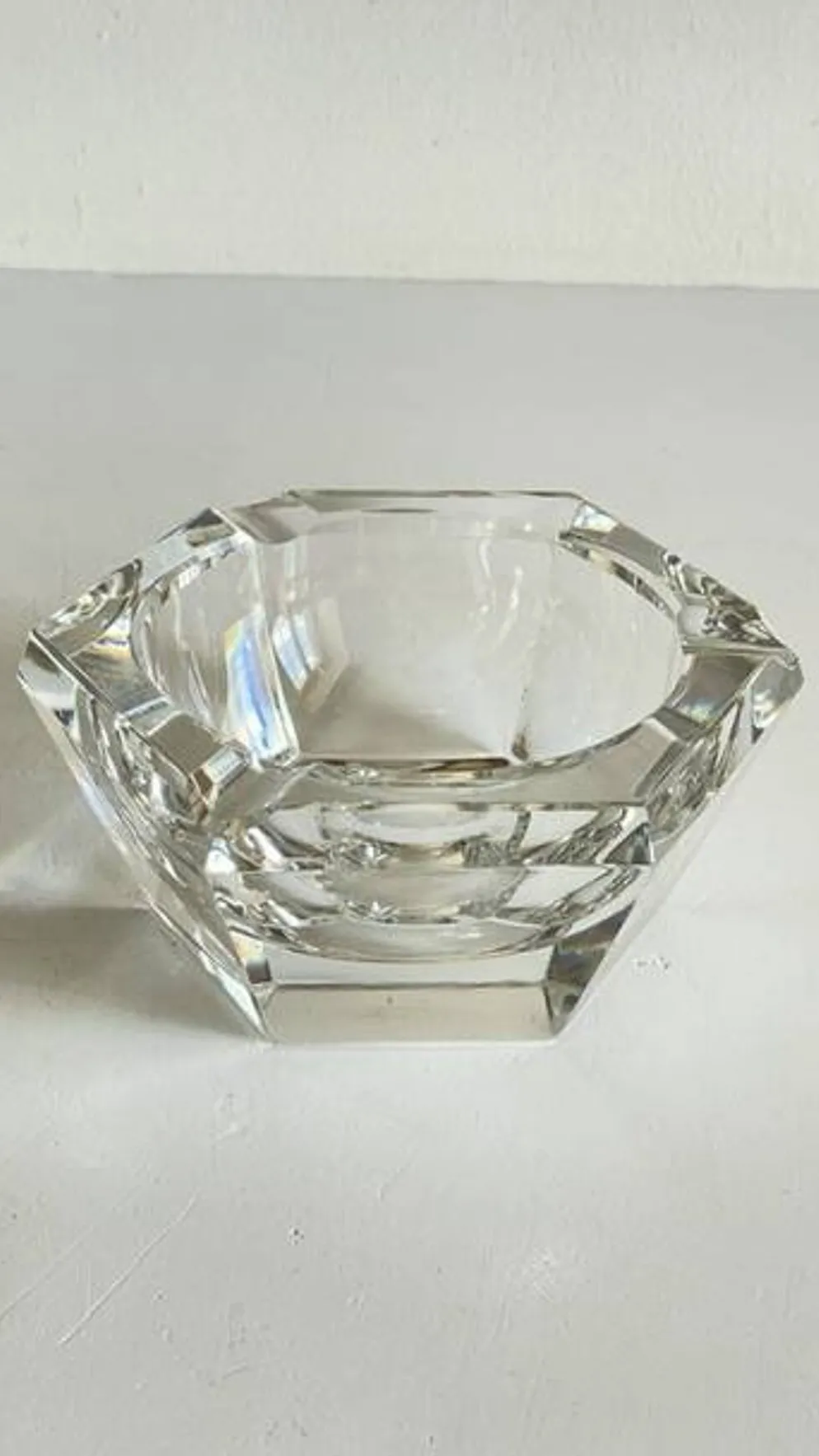 CENDRIER Vide-Poche CRISTAL Vintage
