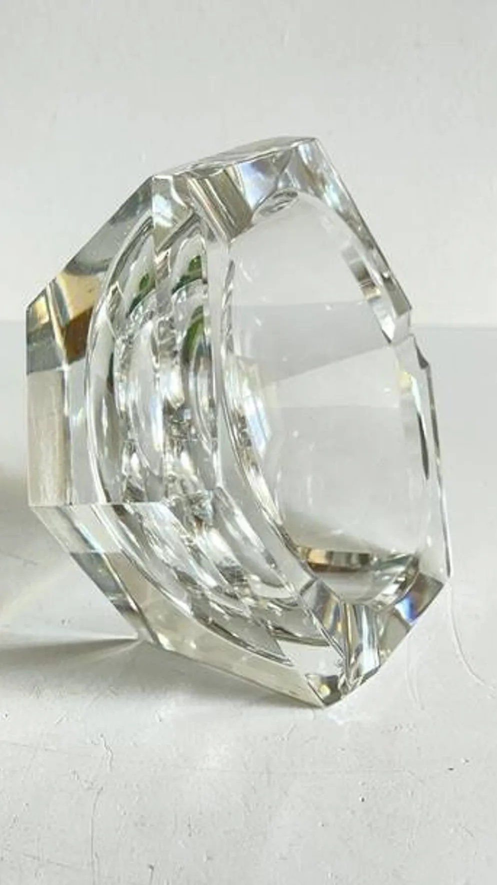 CENDRIER Vide-Poche CRISTAL Vintage