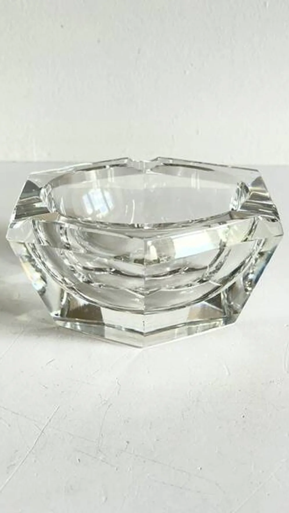 CENDRIER Vide-Poche CRISTAL Vintage