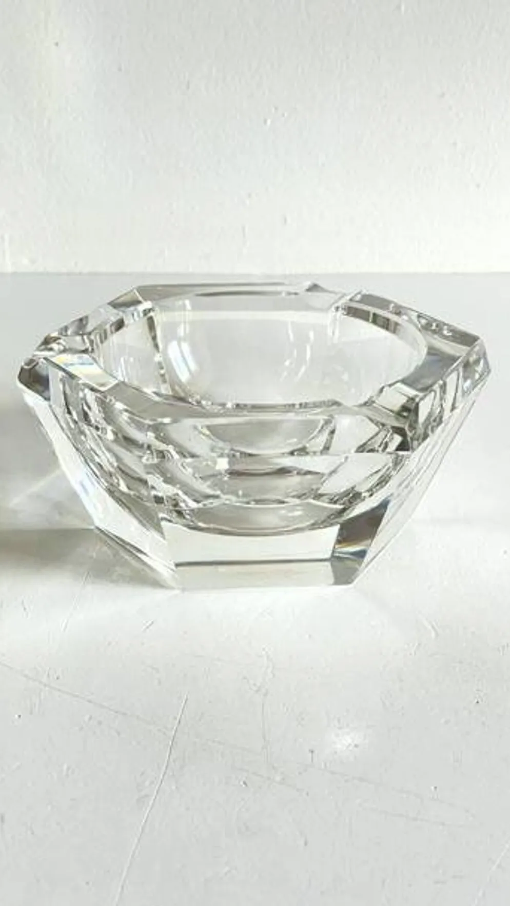 CENDRIER Vide-Poche CRISTAL Vintage