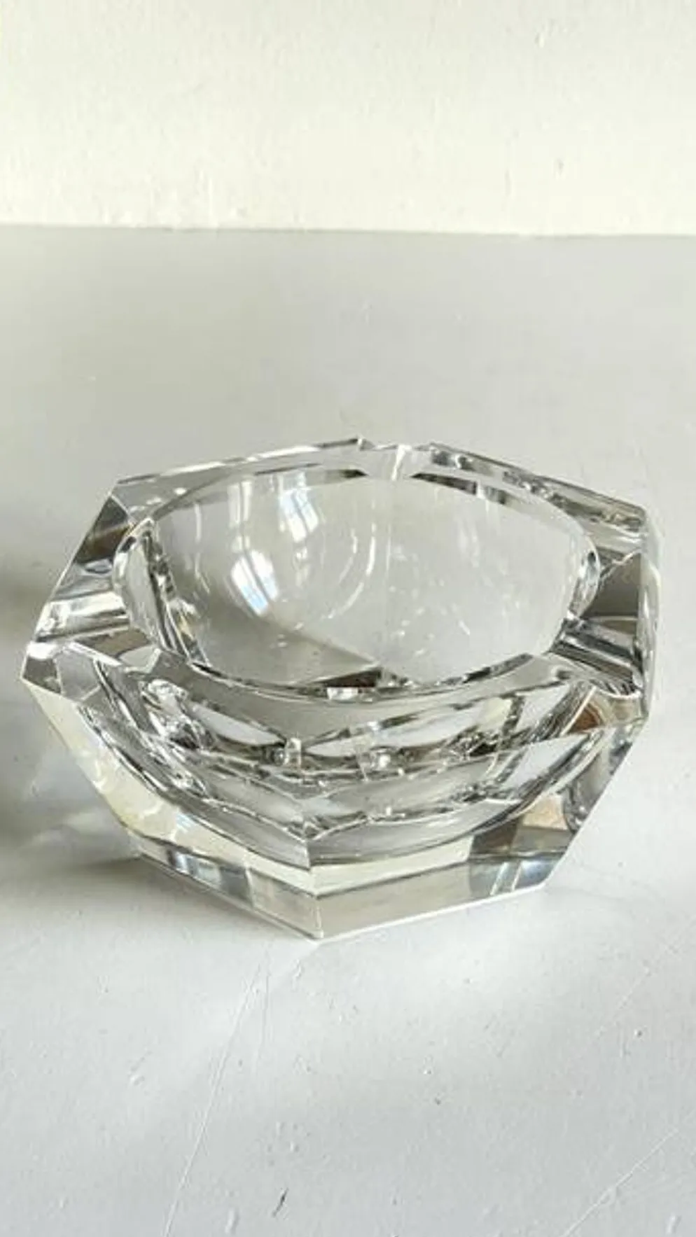 CENDRIER Vide-Poche CRISTAL Vintage