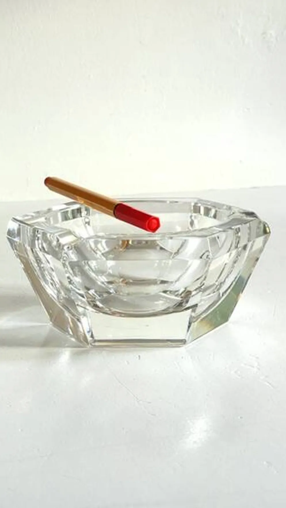 CENDRIER Vide-Poche CRISTAL Vintage