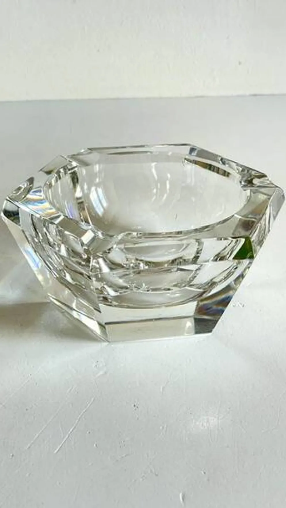 CENDRIER Vide-Poche CRISTAL Vintage
