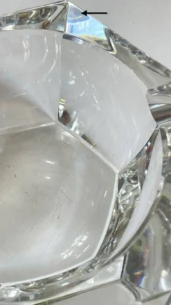 CENDRIER Vide-Poche CRISTAL Vintage