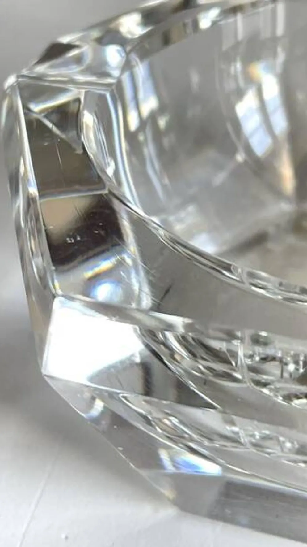 CENDRIER Vide-Poche CRISTAL Vintage