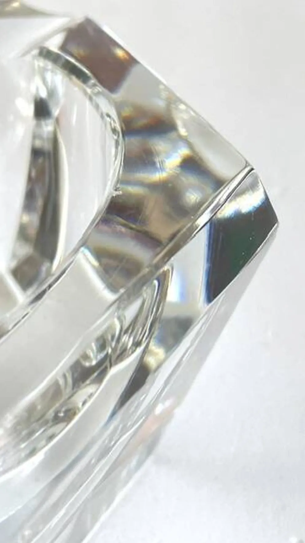 CENDRIER Vide-Poche CRISTAL Vintage