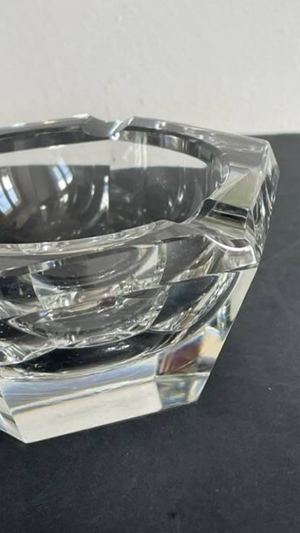 CENDRIER Vide-Poche CRISTAL Vintage