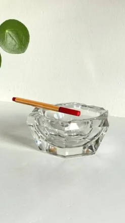 CENDRIER Vide-Poche CRISTAL Vintage