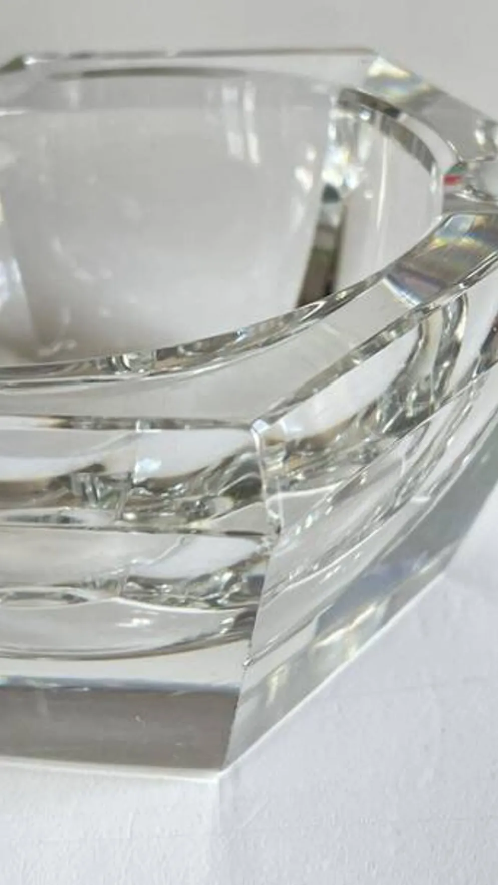 CENDRIER Vide-Poche CRISTAL Vintage