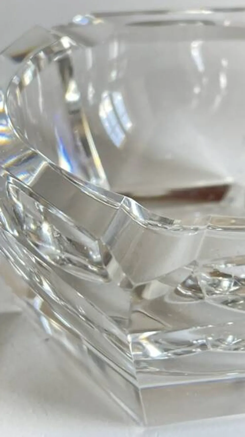 CENDRIER Vide-Poche CRISTAL Vintage