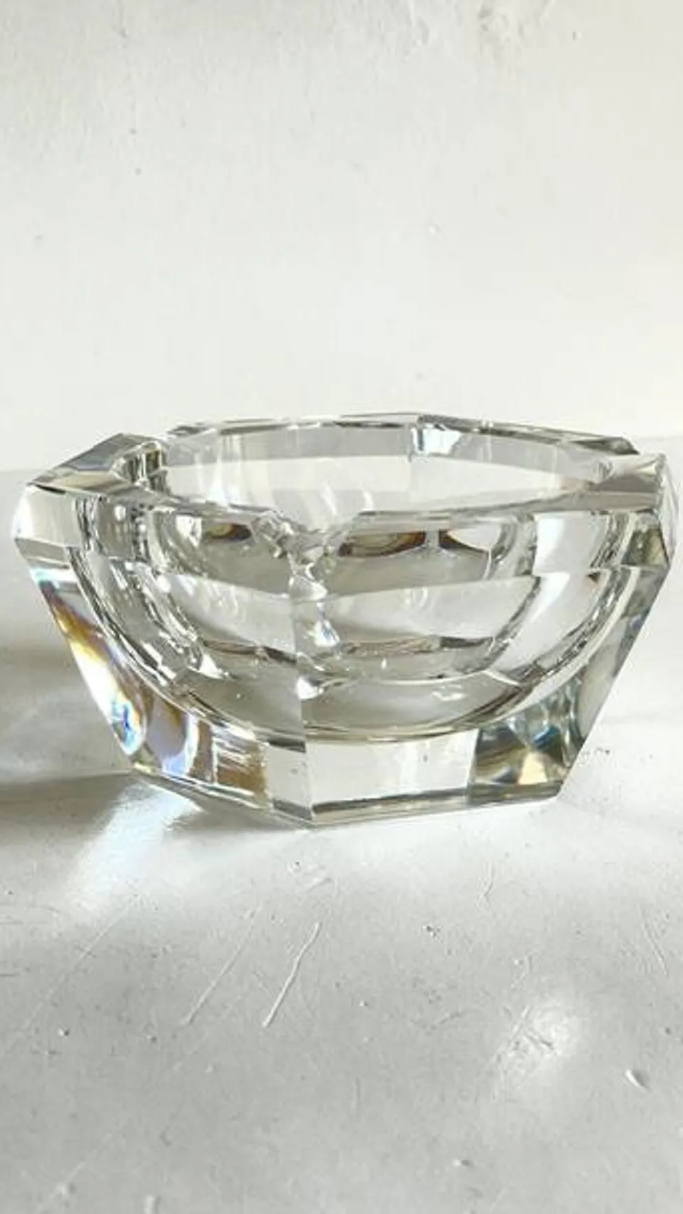 CENDRIER Vide-Poche CRISTAL Vintage