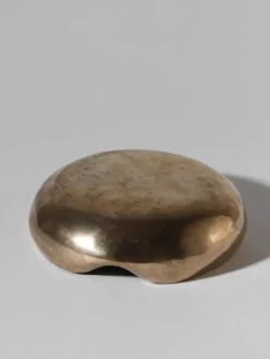Cendrier vintage en laiton et en bronze