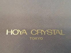 Cendrier Vintage Hoya Crystal Tokyo – Cristal de Haute Qualité 1970