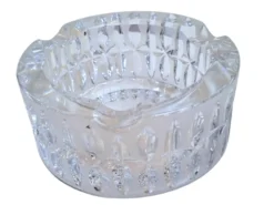 Cendrier Vintage Hoya Crystal Tokyo – Cristal de Haute Qualité 1970