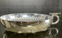 Cendrier vintage XXL en aluminium