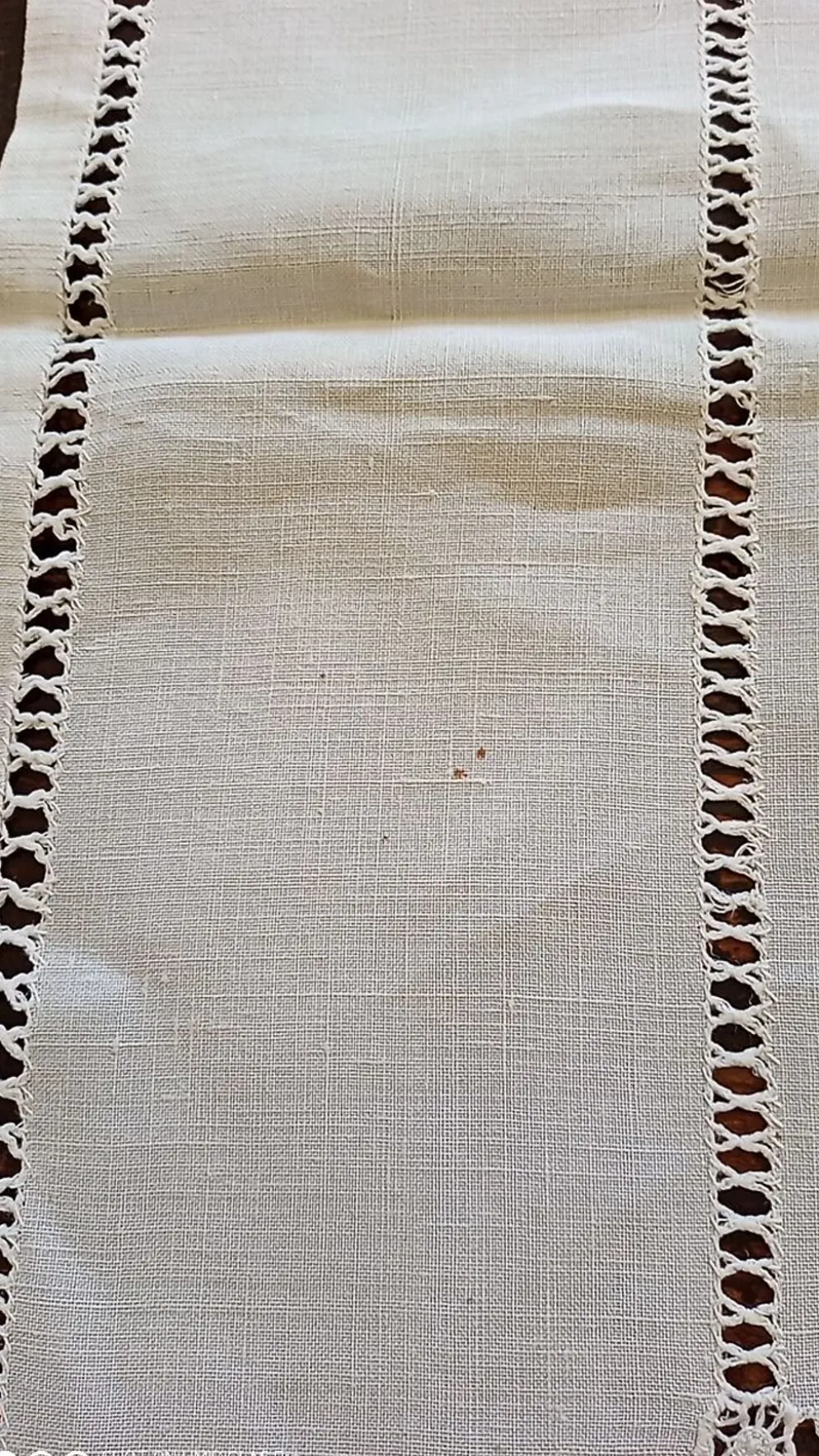 Centre de table ancien - 44 x 67 cm