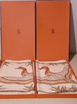 Centre de table et serviette Hermes