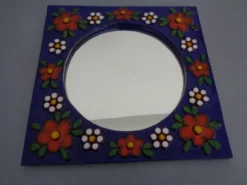 Ceramic Mirror by Katharina Bläser Studio, 1970s