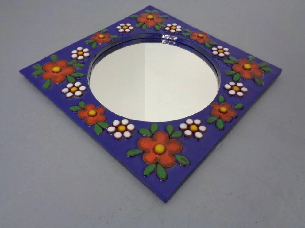 Ceramic Mirror by Katharina Bläser Studio, 1970s