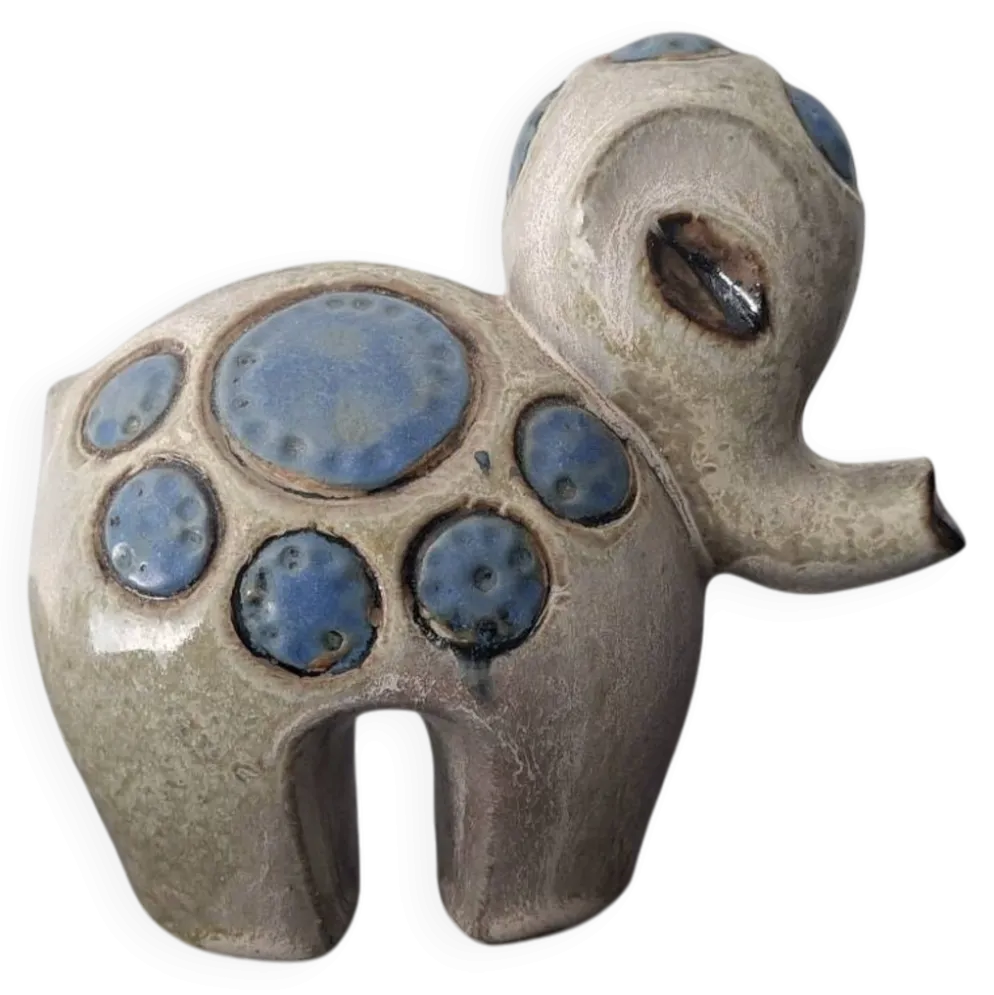 Ceramique Gustavsberg Ringo 2 éléphant - Britt-Louise Sundell - années