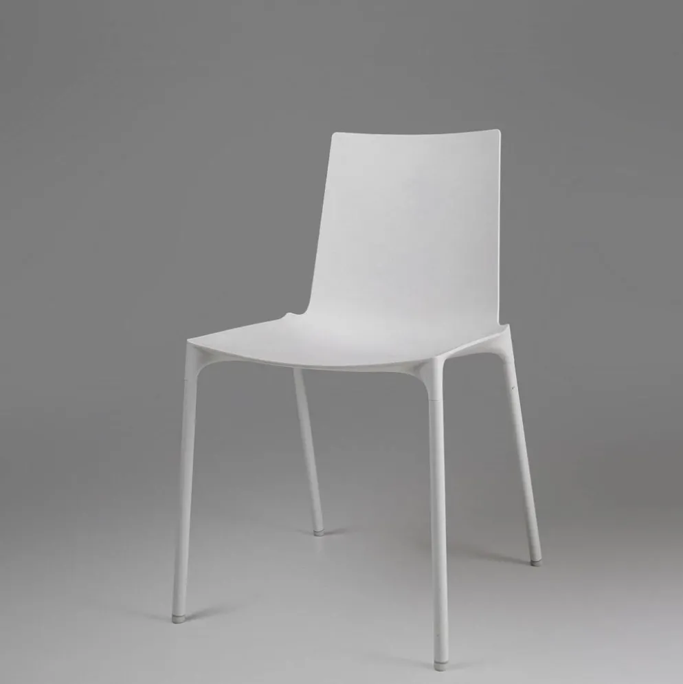 Chaise blanche design du 21e siècle, Belgique