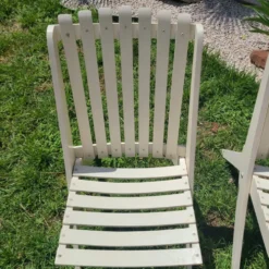 Chaise de jardin vintage années 1970 pliante