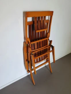 Chaise en bois courbé Thonet Siesta Medizinal 1951 fauteuil lounge