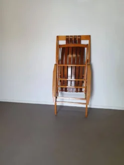 Chaise en bois courbé Thonet Siesta Medizinal 1951 fauteuil lounge