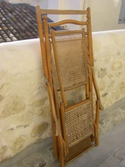 Chaise longue ancienne vers 1900