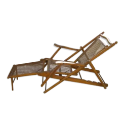 Chaise longue ancienne vers 1900